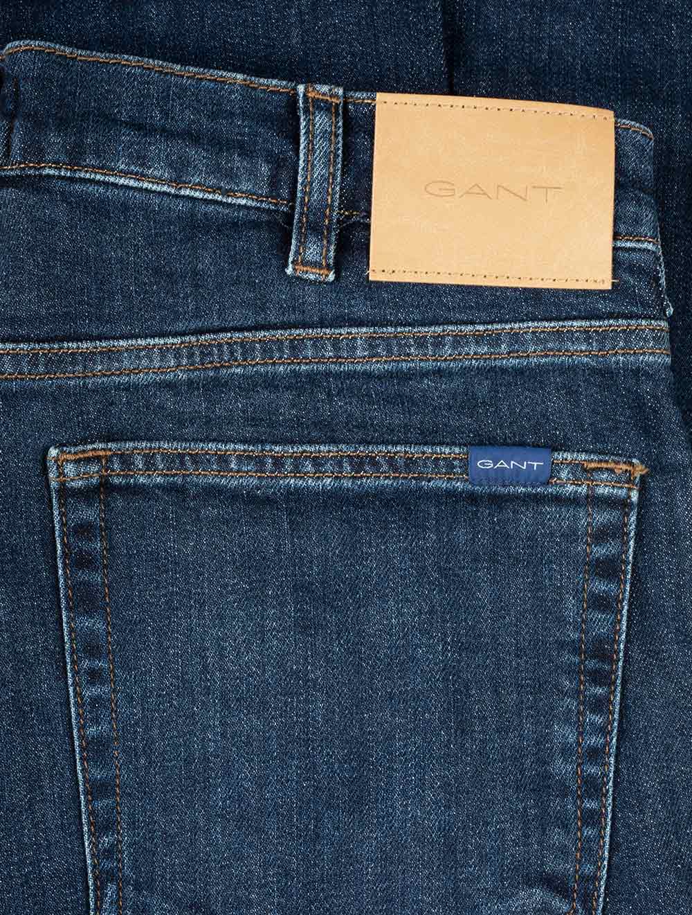 Arley Jeans Dark Blue Worn In - Image 4