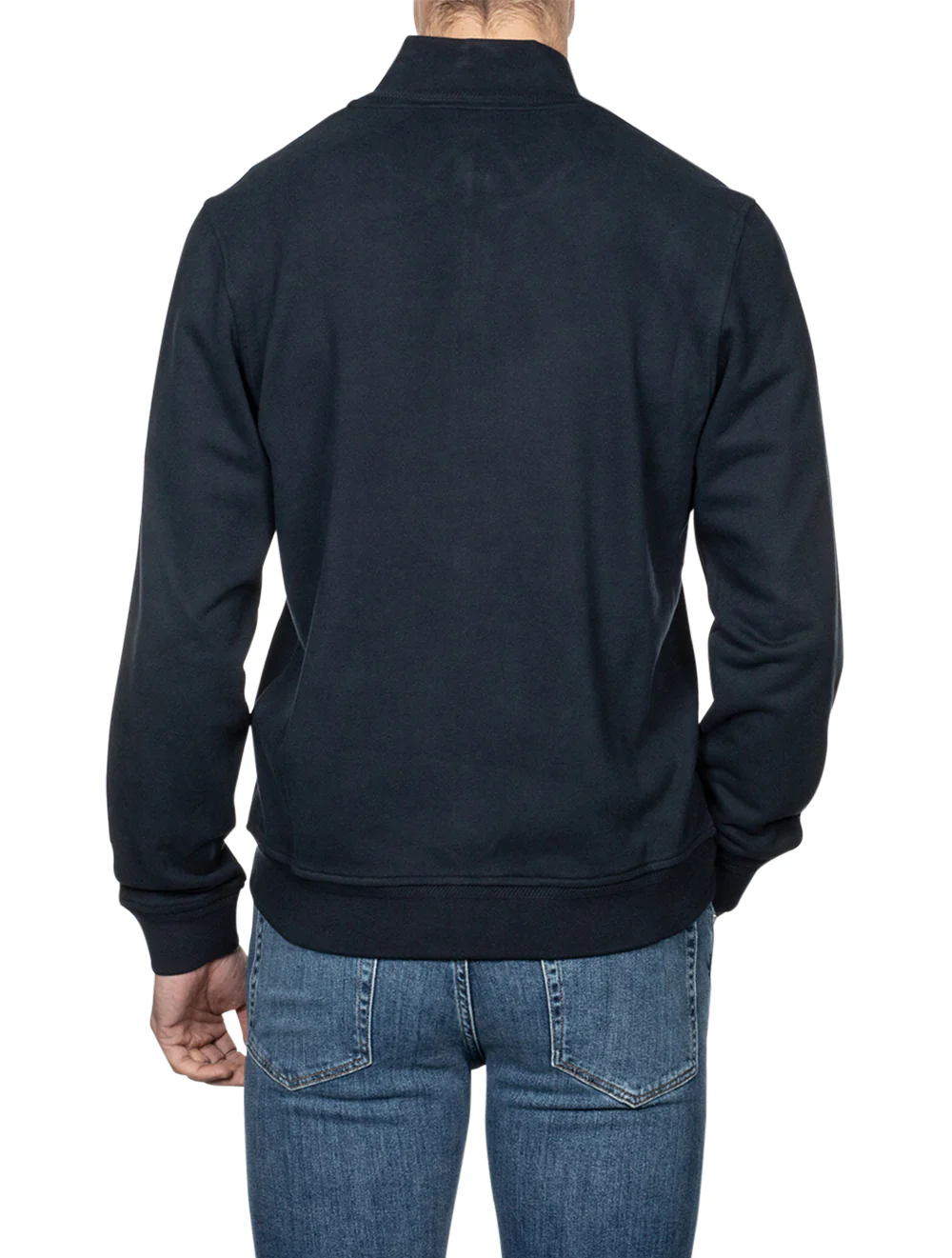 Full Zip Sweatshirt Navy - Image 3