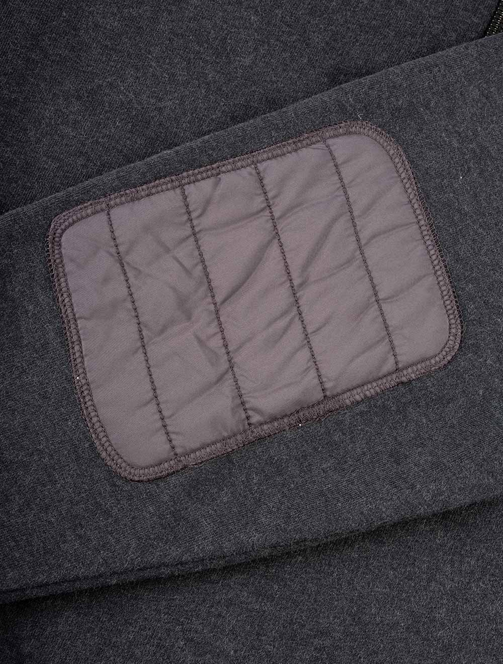 Jaxon Quarter Zip Sweater Charcoal - Image 5