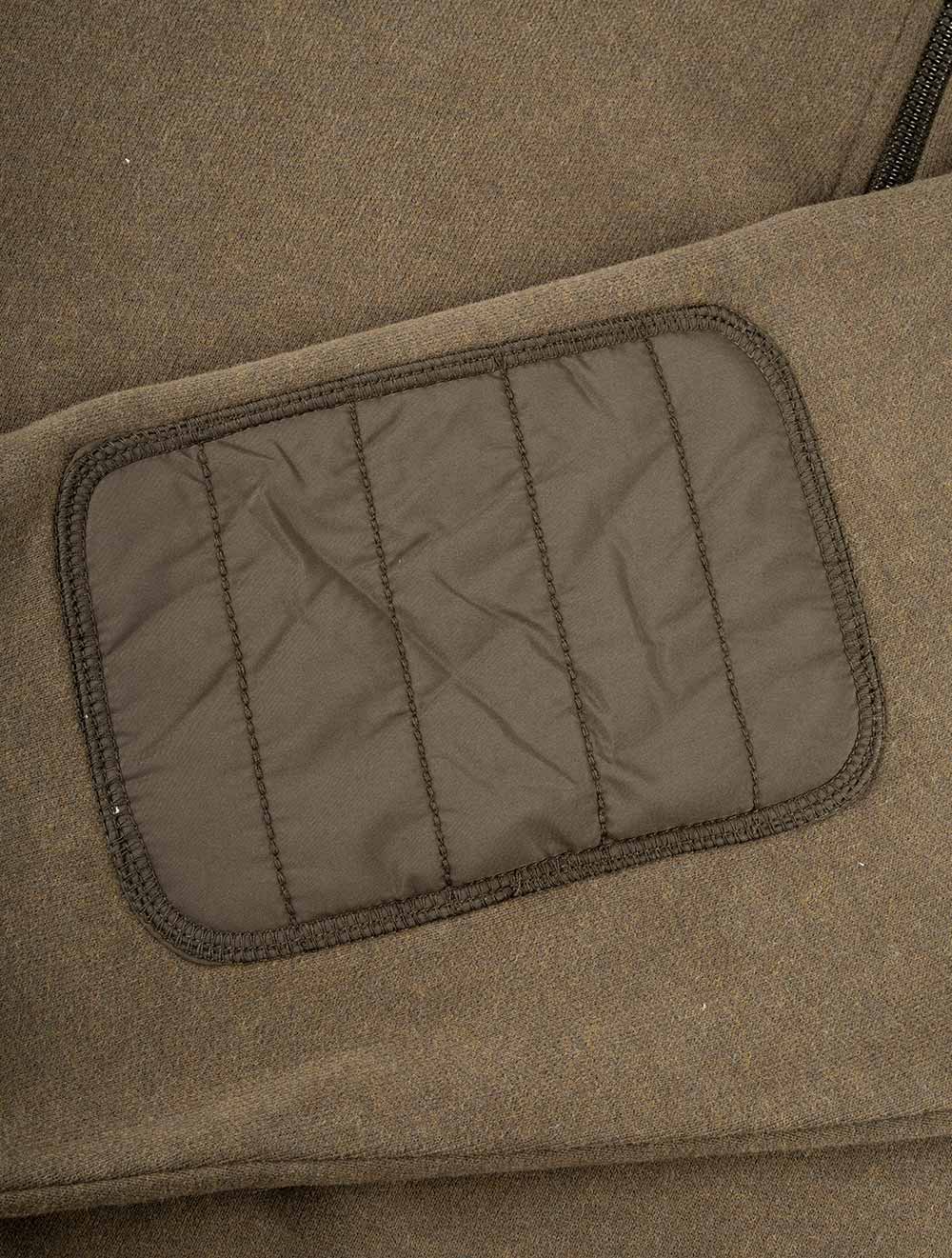 Jaxon Quarter Zip Sweater Olive - Image 5