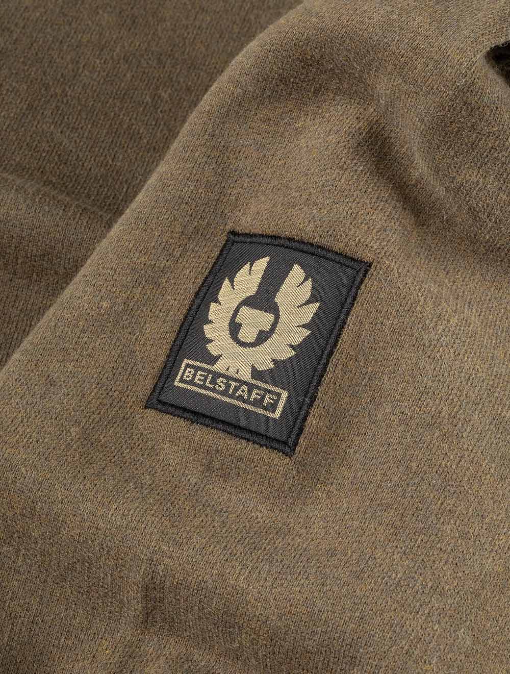 Jaxon Quarter Zip Sweater Olive - Image 6