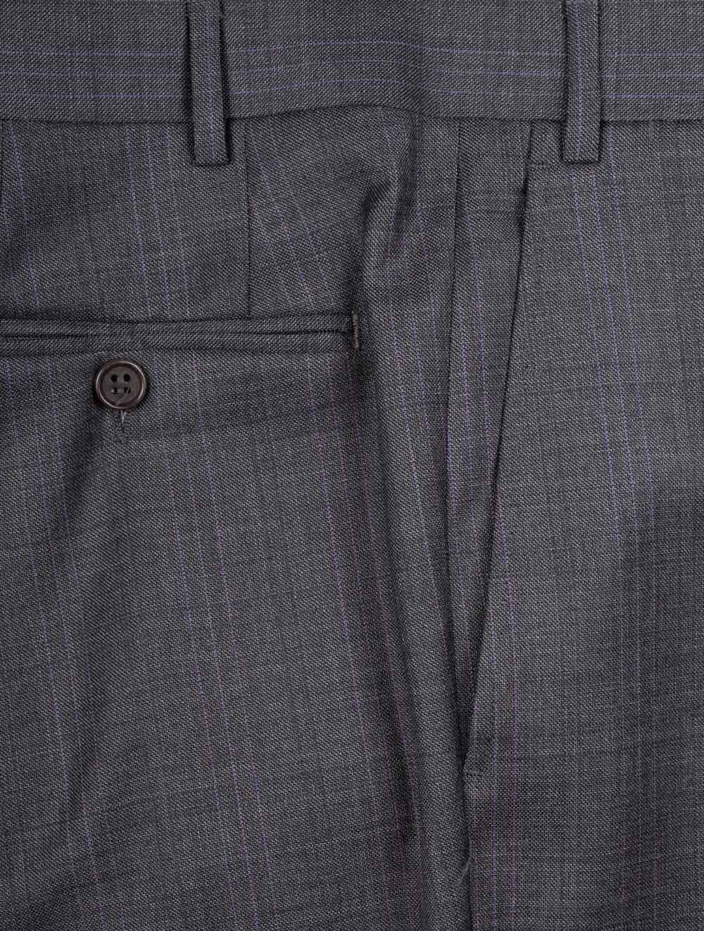 Over Check Suit Grey - Image 6
