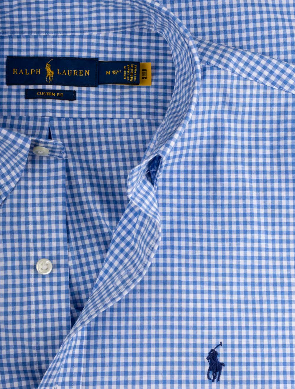 Check B/d Shirt Blue - Image 4