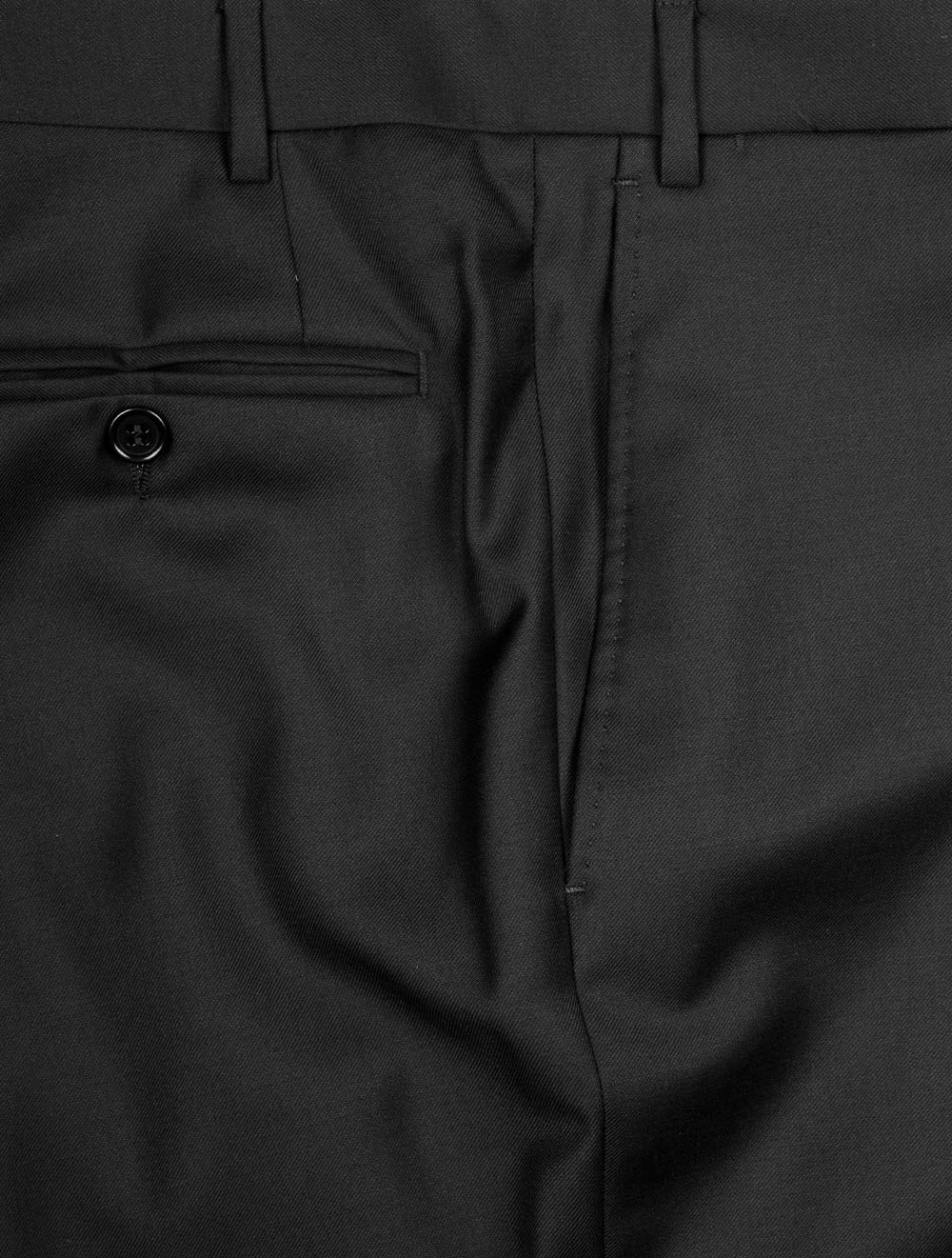 Classic Wool Suit Black - Image 7
