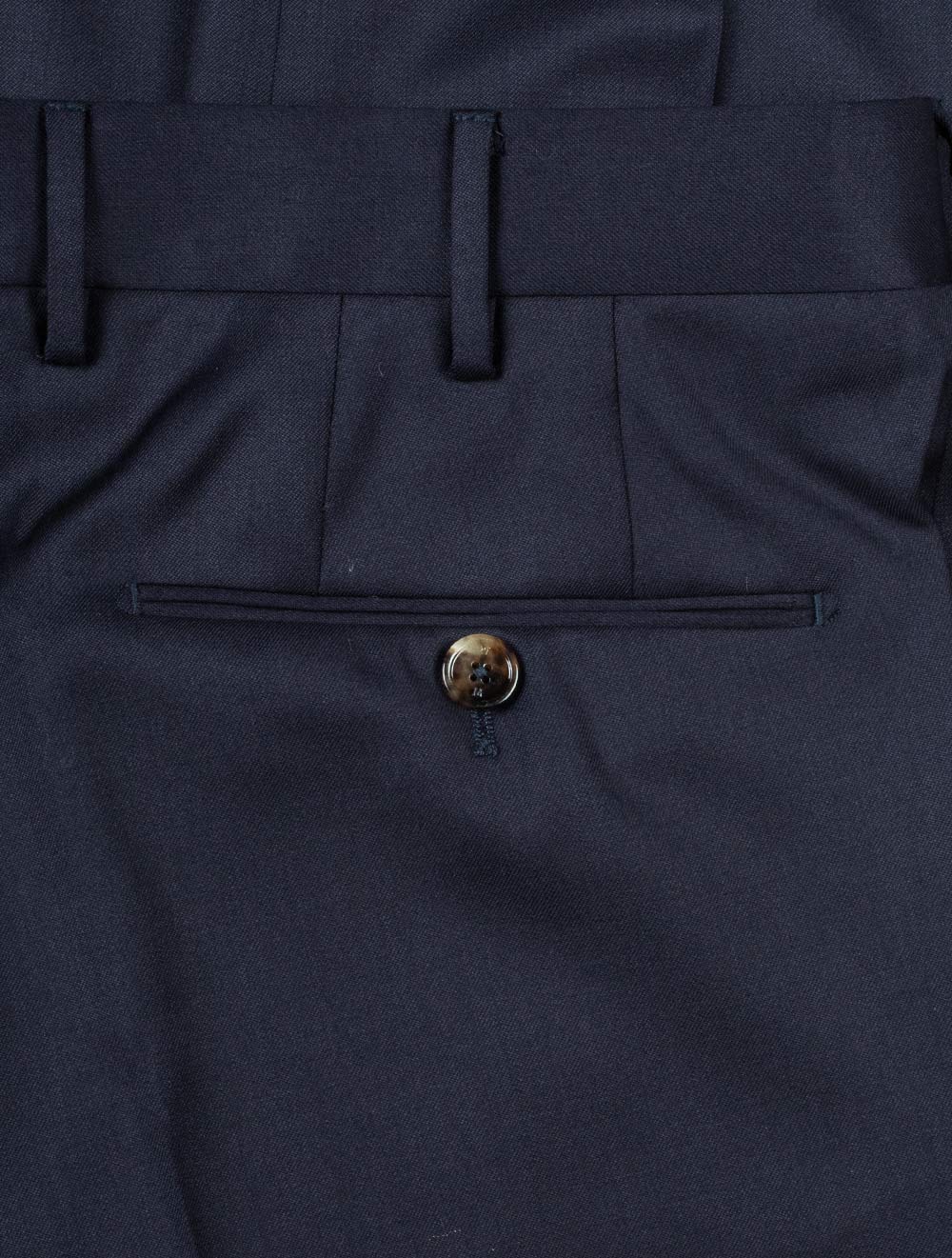 Deluxe Comfort Wool Trousers Navy - Image 3