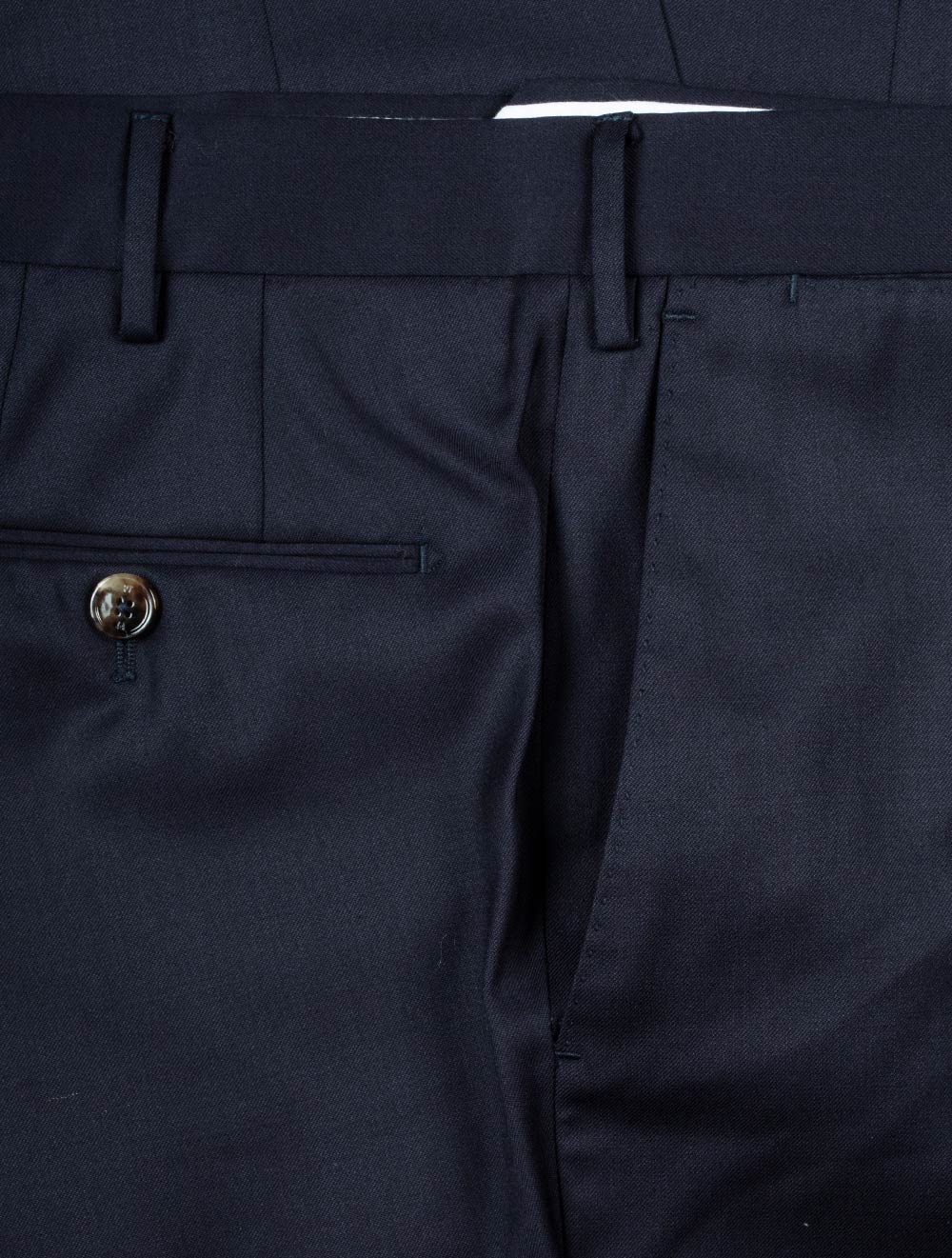 Deluxe Comfort Wool Trousers Navy - Image 4