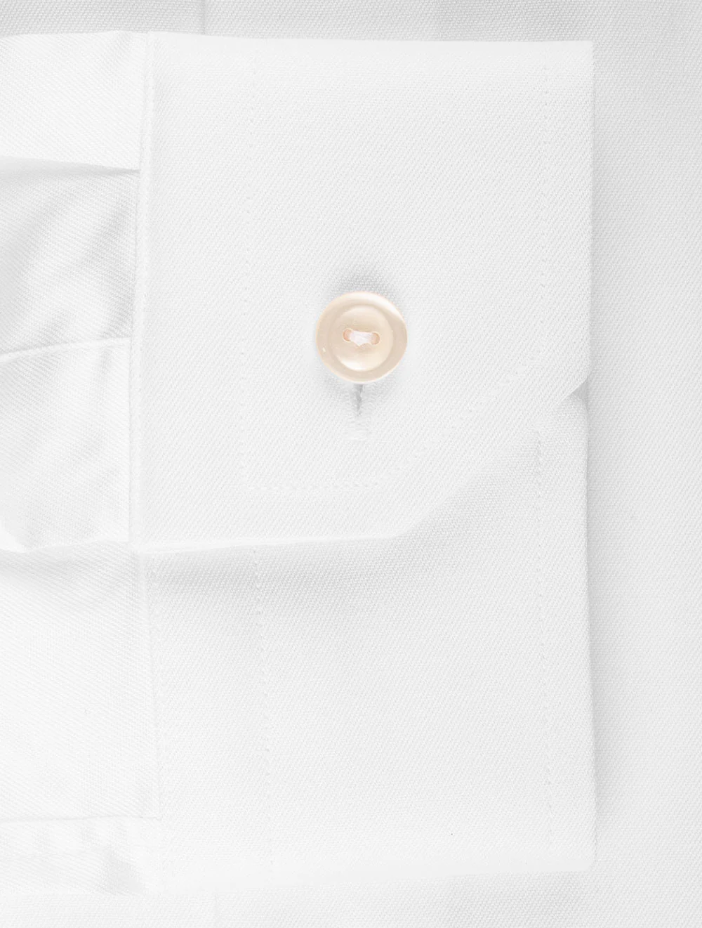Slim Fit Single Cuff Super Shirt White - Image 5