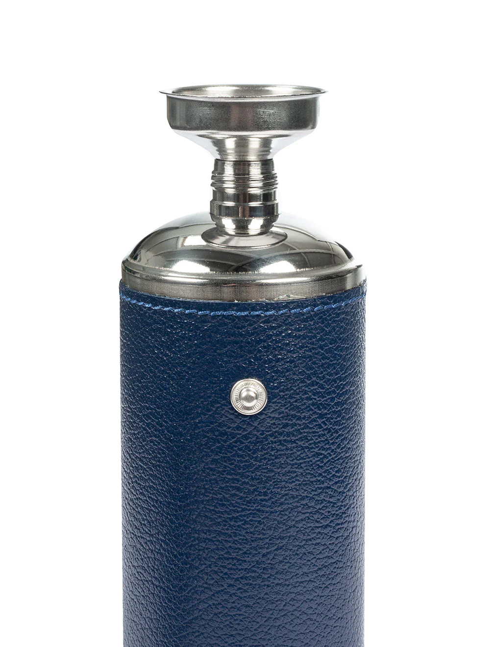 Capra 8oz Hunter Flask With 4 Cups Marine Blue - Image 3
