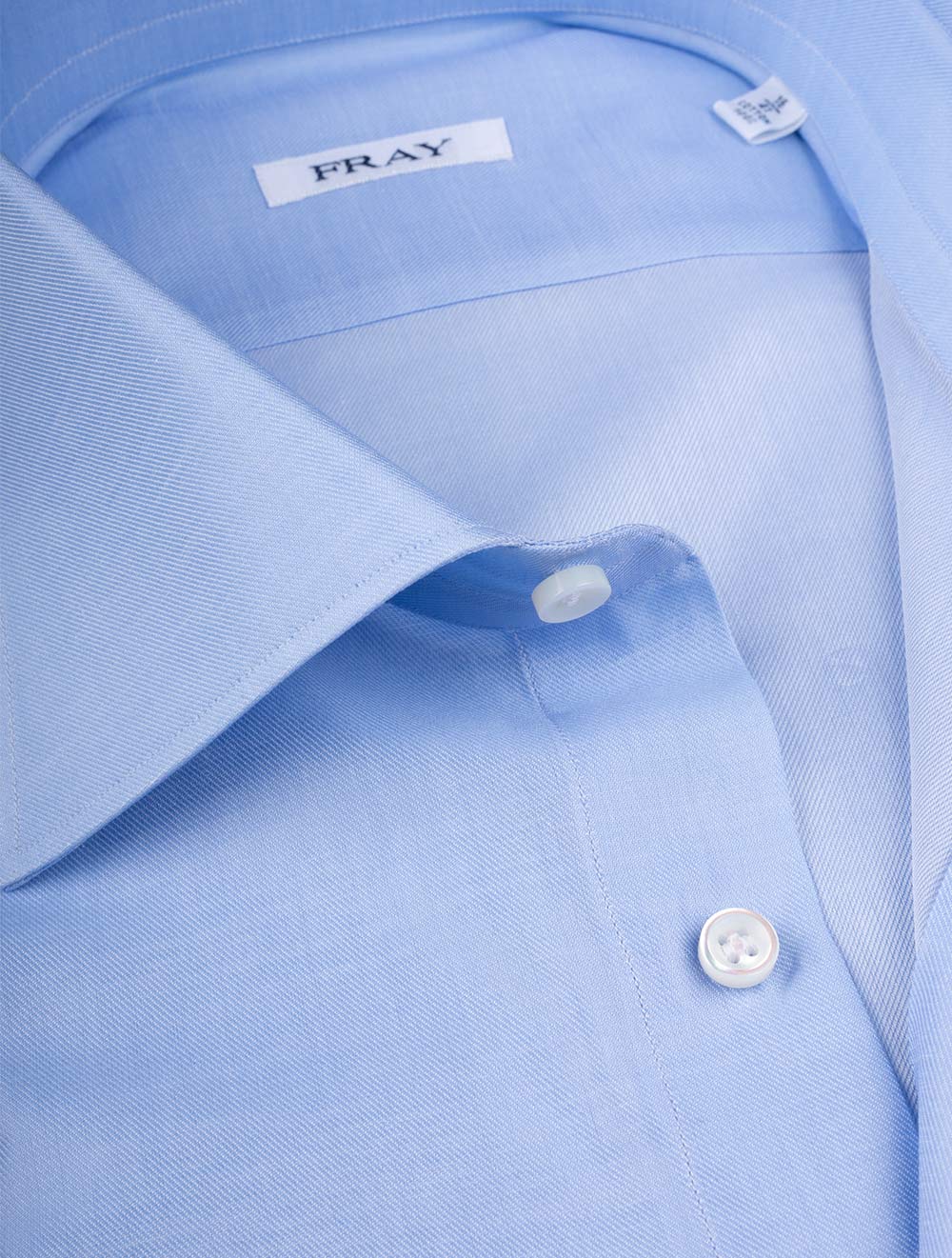 Plain Formal Shirt Blue - Image 3