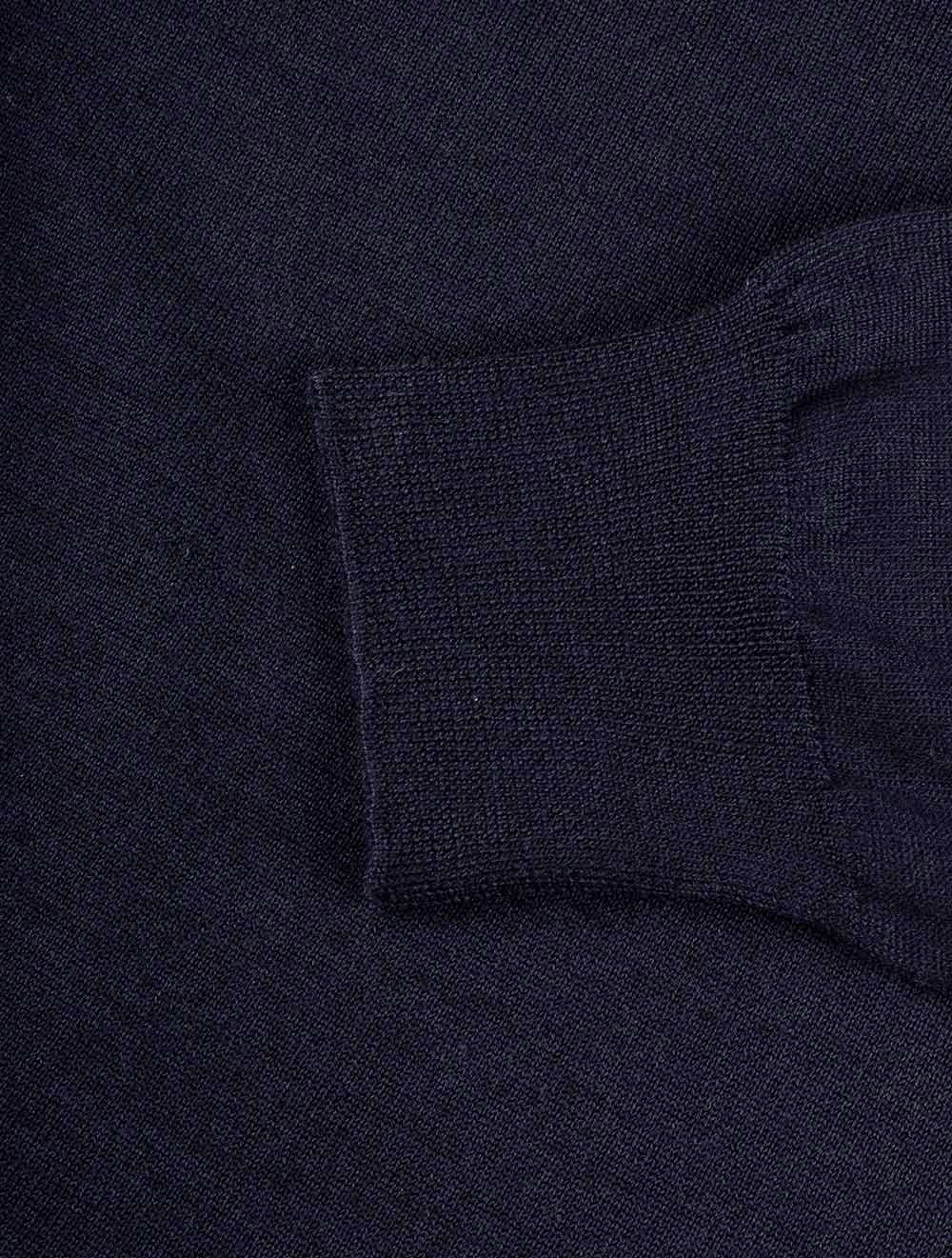 Long Sleeve Polo Navy - Image 6