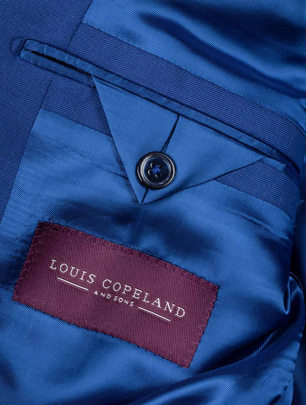 3 Piece Suit Peak Lapel Suit Blue - Image 6