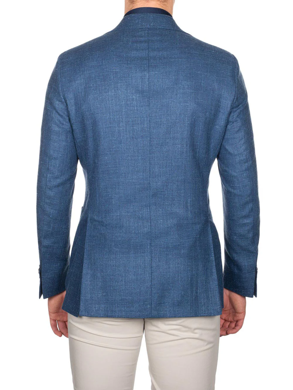 DelFino Half Lined Jacket Blue - Image 3