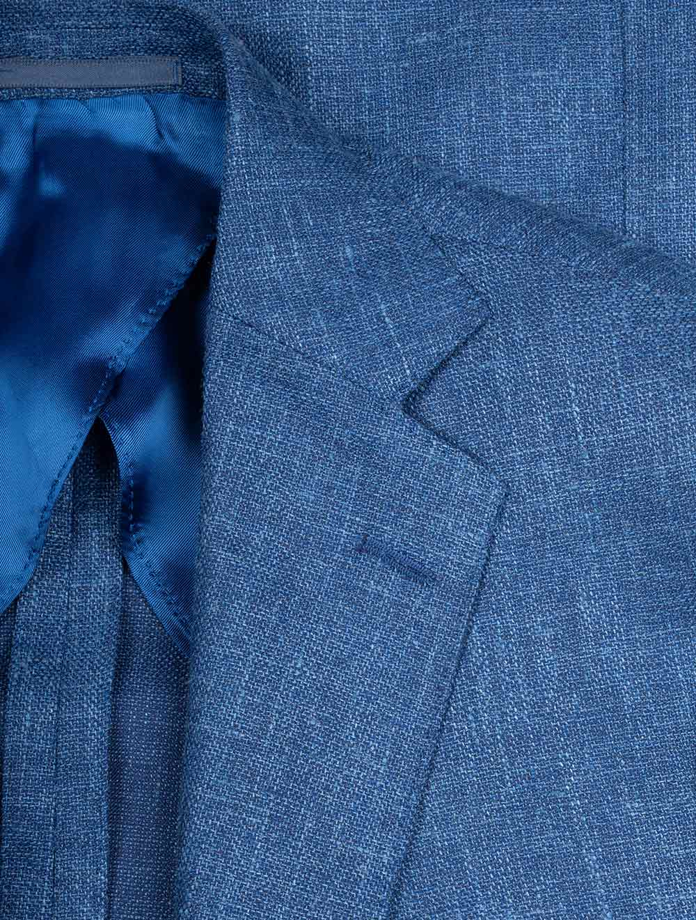 DelFino Half Lined Jacket Blue - Image 4
