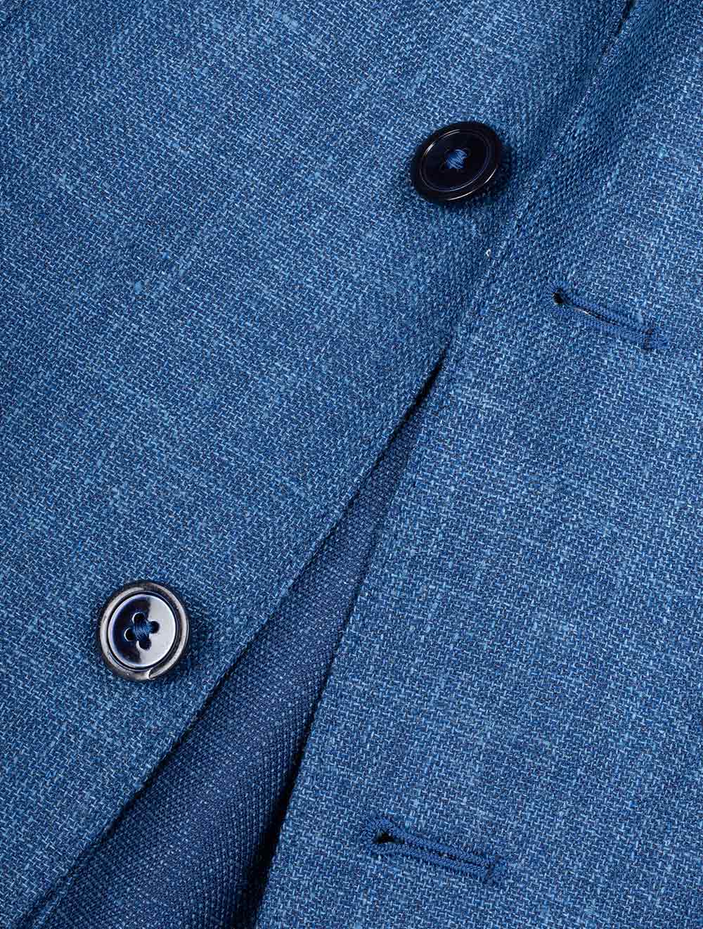 DelFino Half Lined Jacket Blue - Image 5