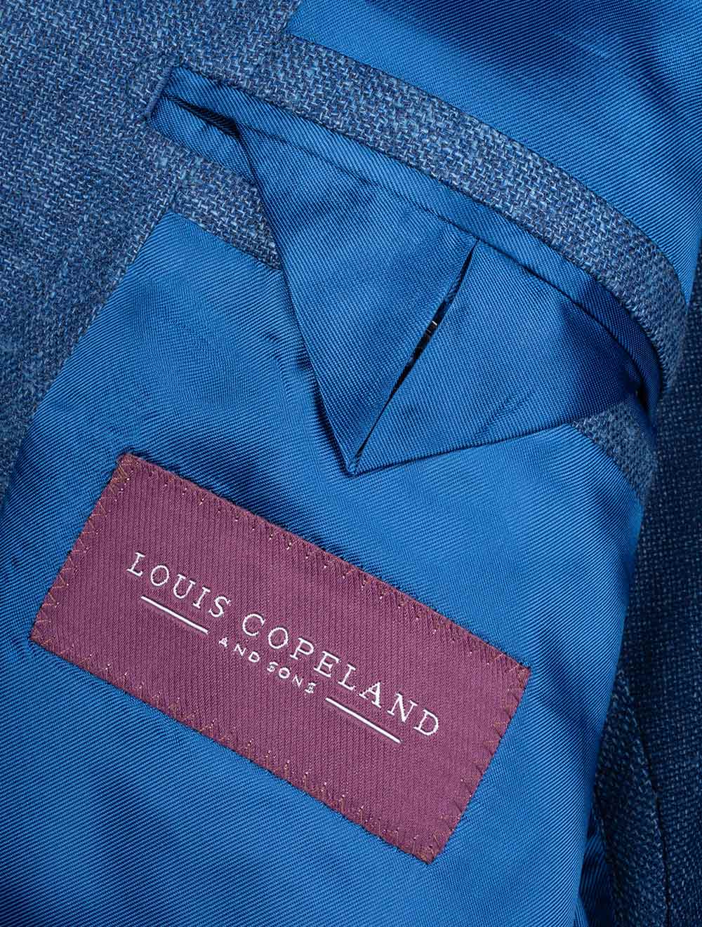 DelFino Half Lined Jacket Blue - Image 7