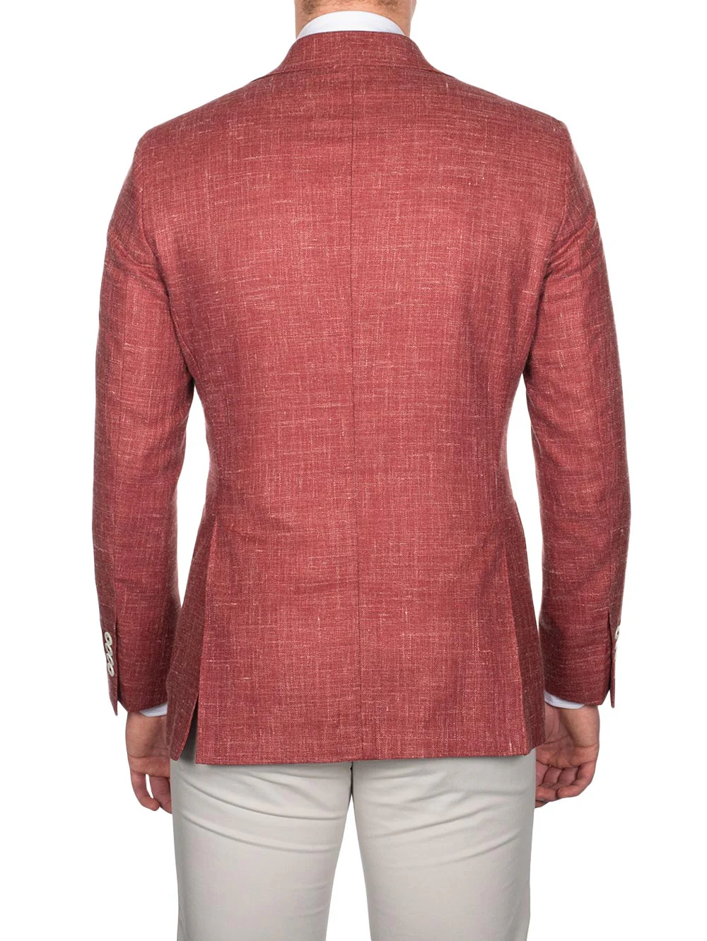 DelFino Half Lined Jacket Red - Image 3