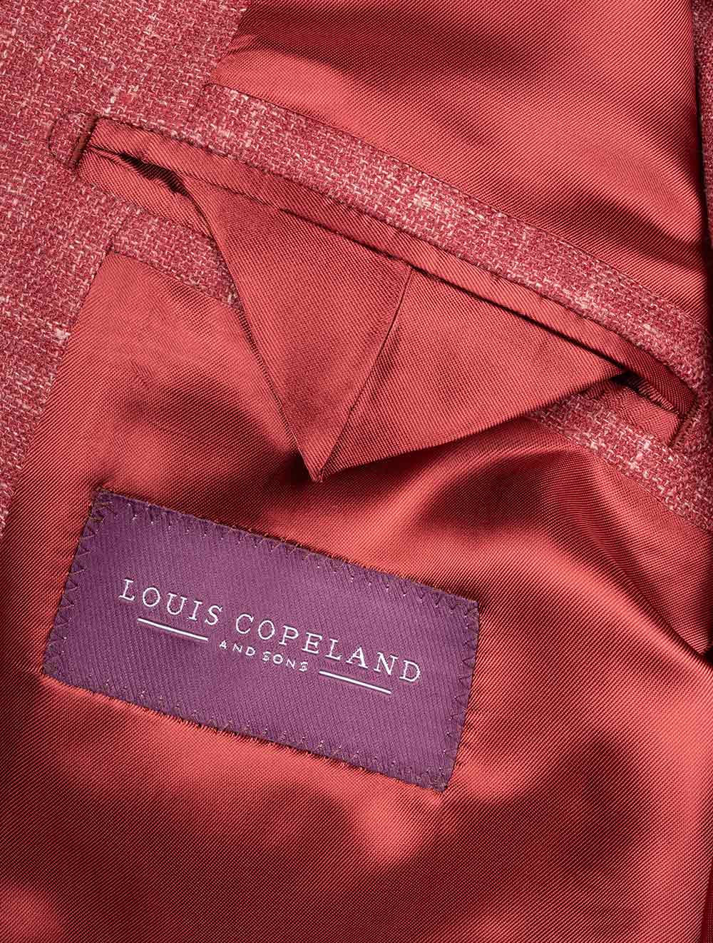 DelFino Half Lined Jacket Red - Image 7