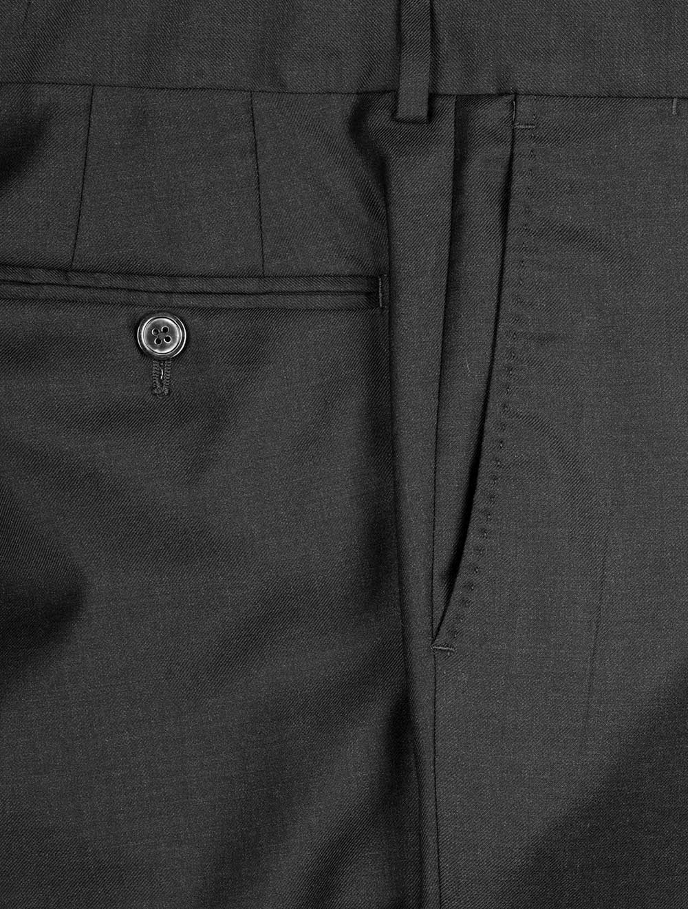 Guabello Super 130 Suit Charcoal - Image 5