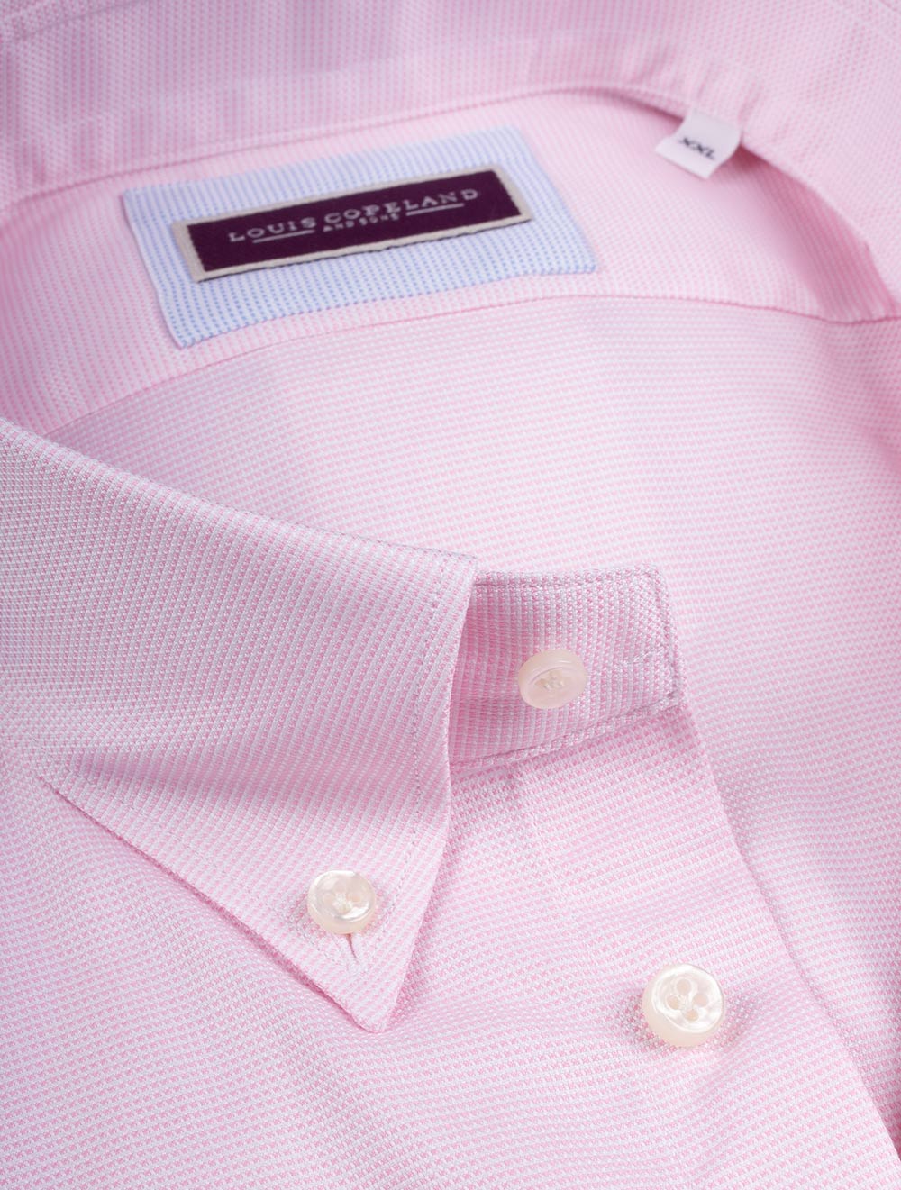Nailhead Buttondown Collar Shirt Pink - Image 3