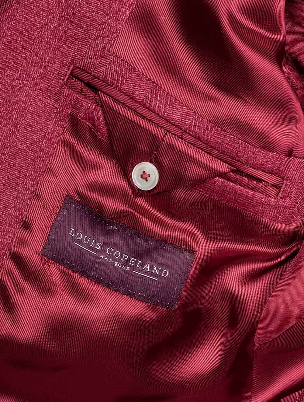 Summer Loro Piana Jacket Cherry - Image 4