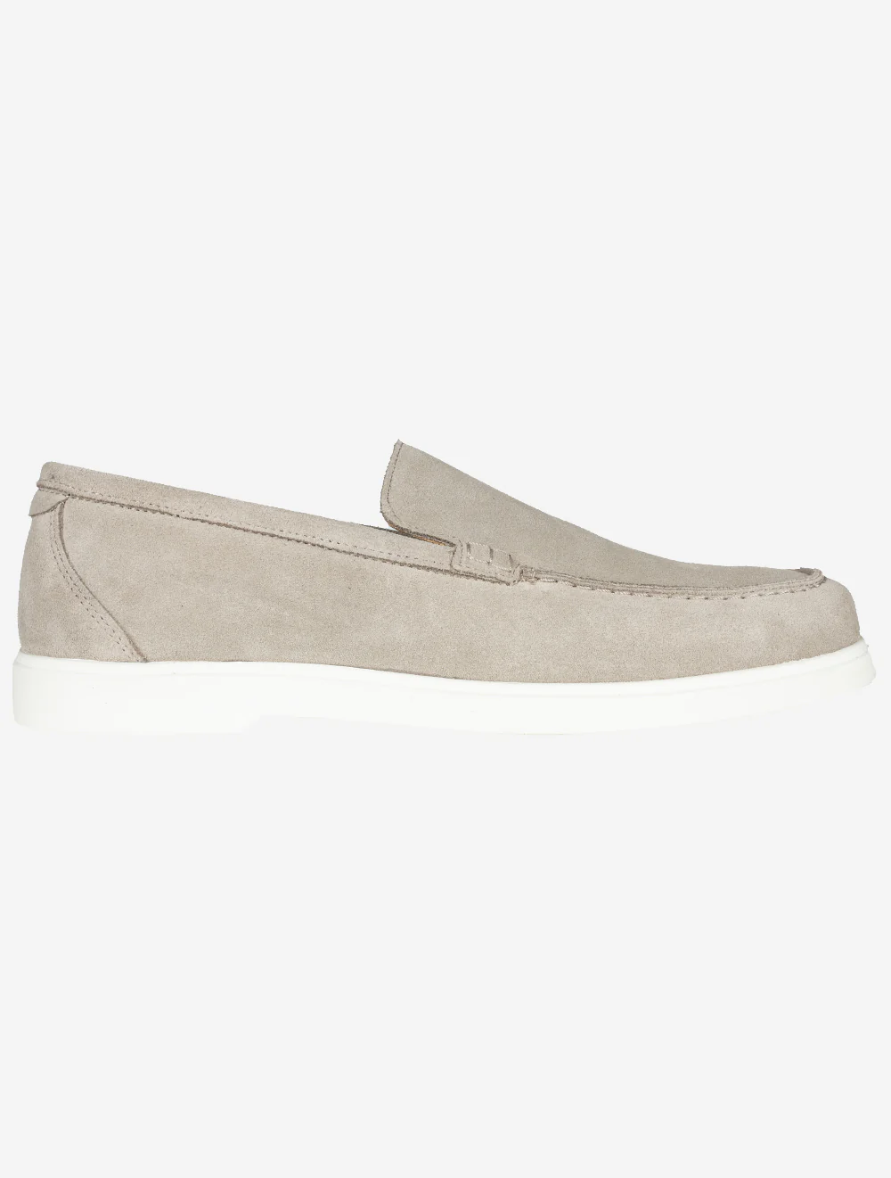 Livorno Suede Loafer Stone - Image 3