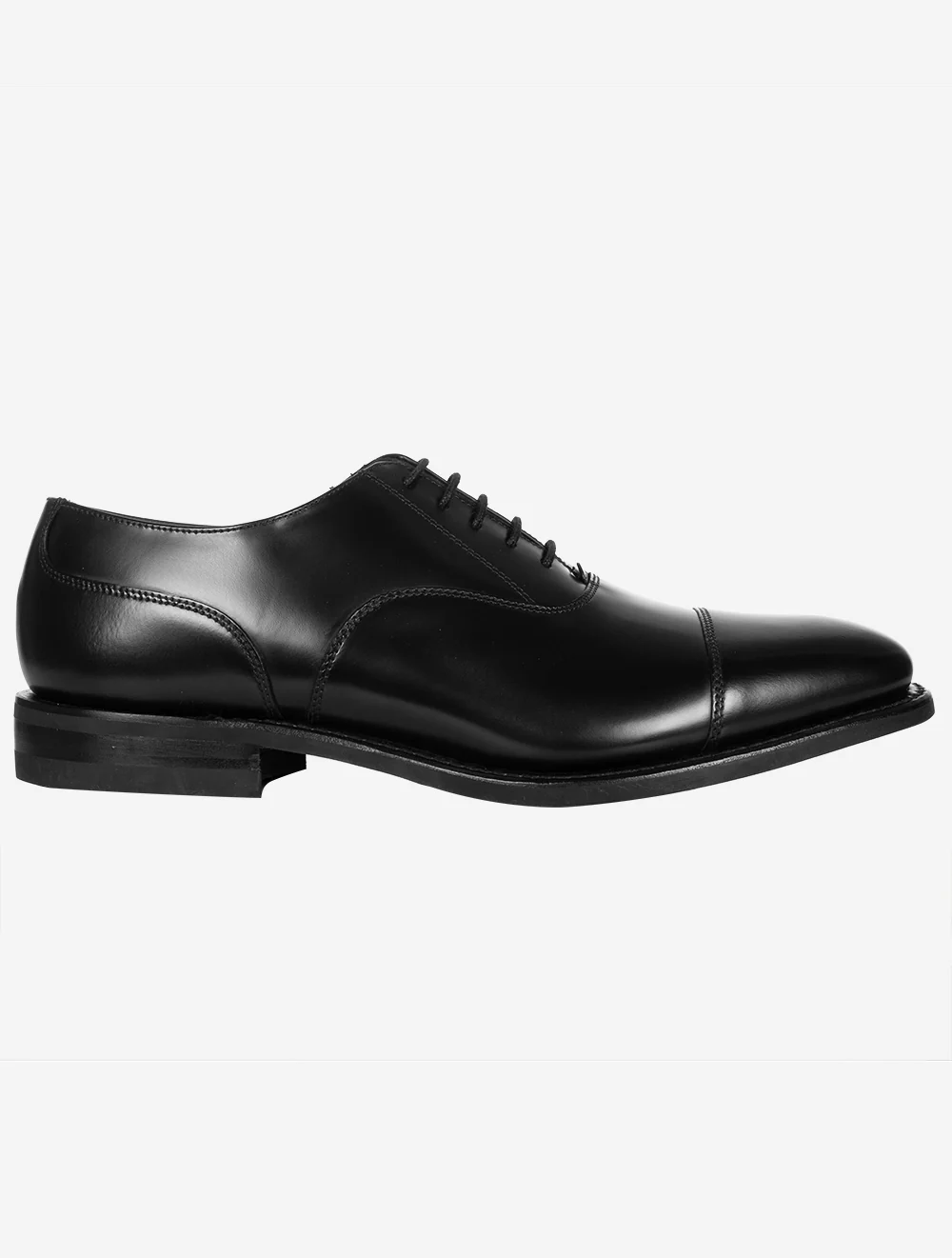 Oxford Toe Cap Rubber Sole Black - Image 3