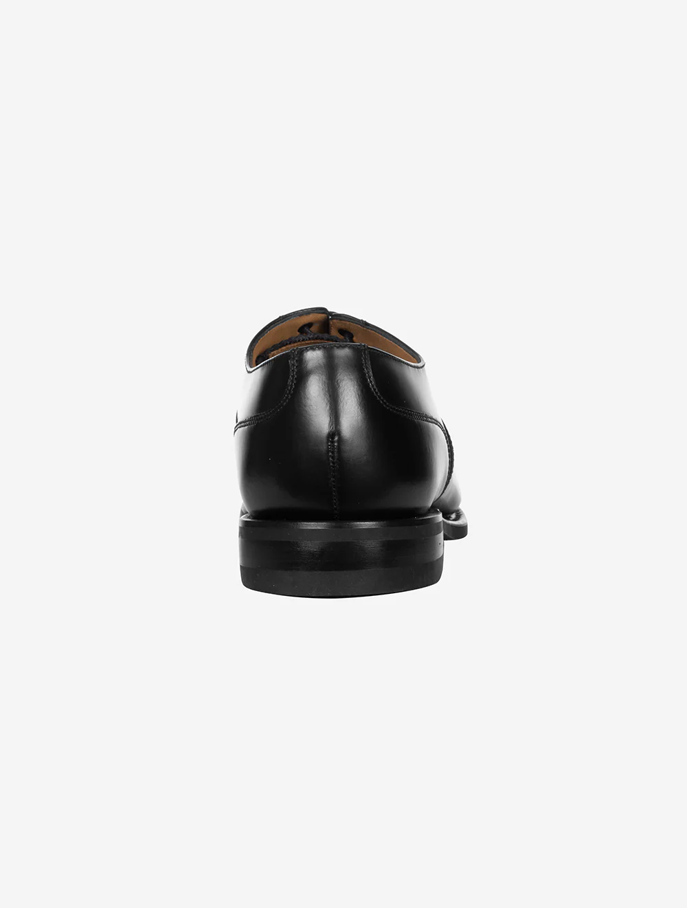 Oxford Toe Cap Rubber Sole Black - Image 4