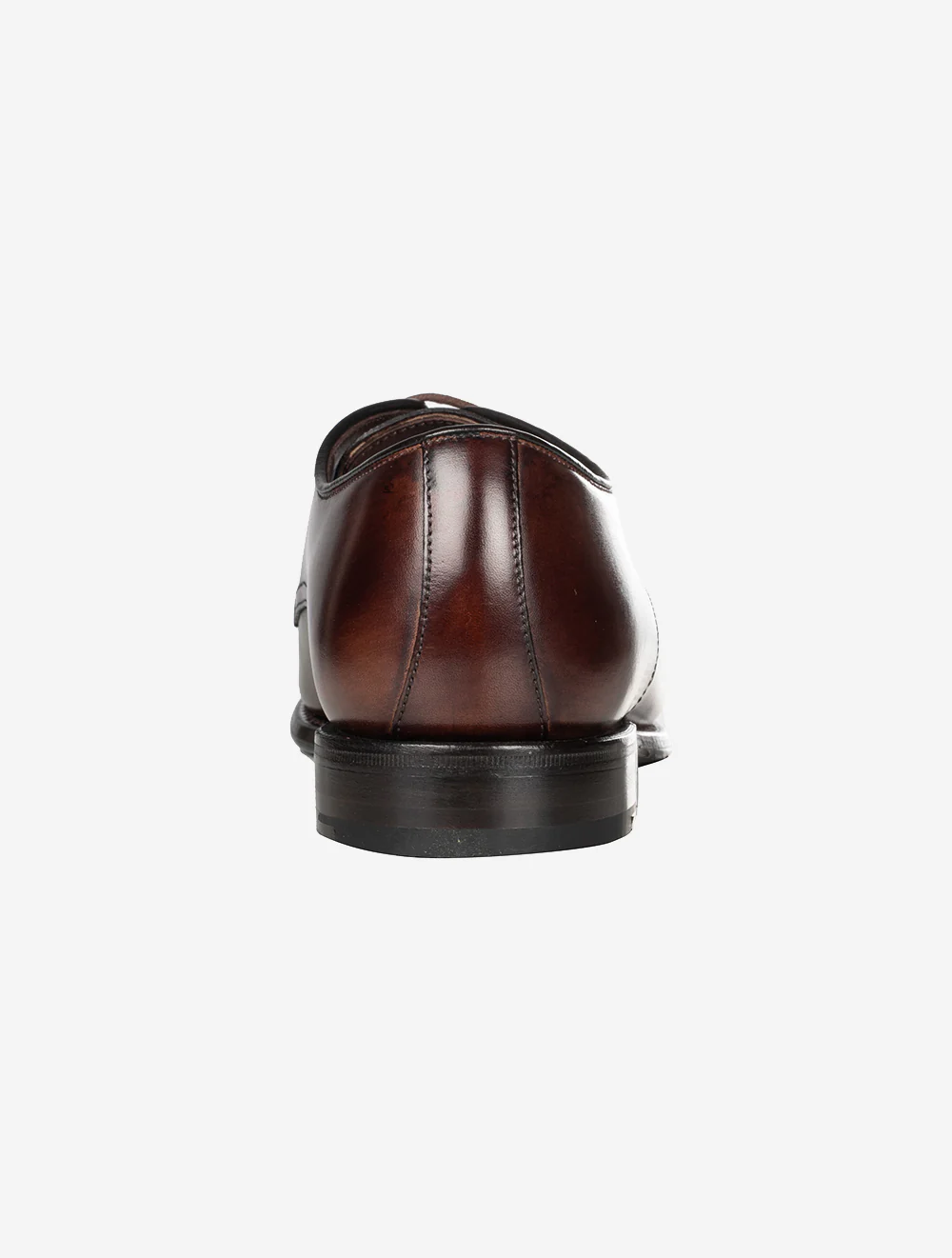 Calf Plain Derby Shoe Dark Brown - Image 4