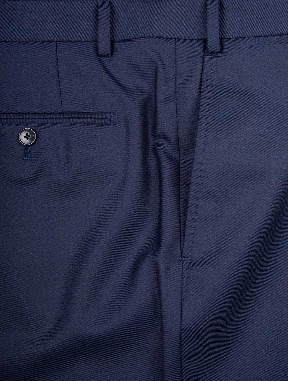 Plain 2 Piece Suit Blue - Image 7
