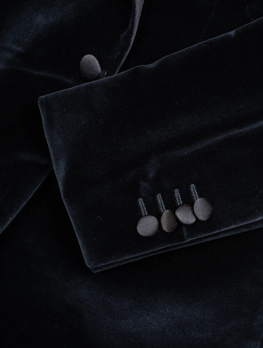 Velvet Jacket Navy - Image 5