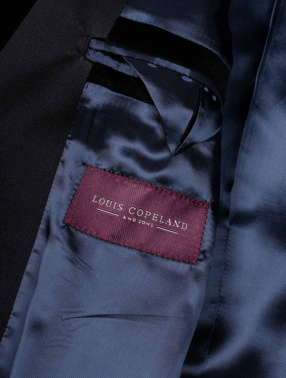 Velvet Jacket Navy - Image 6