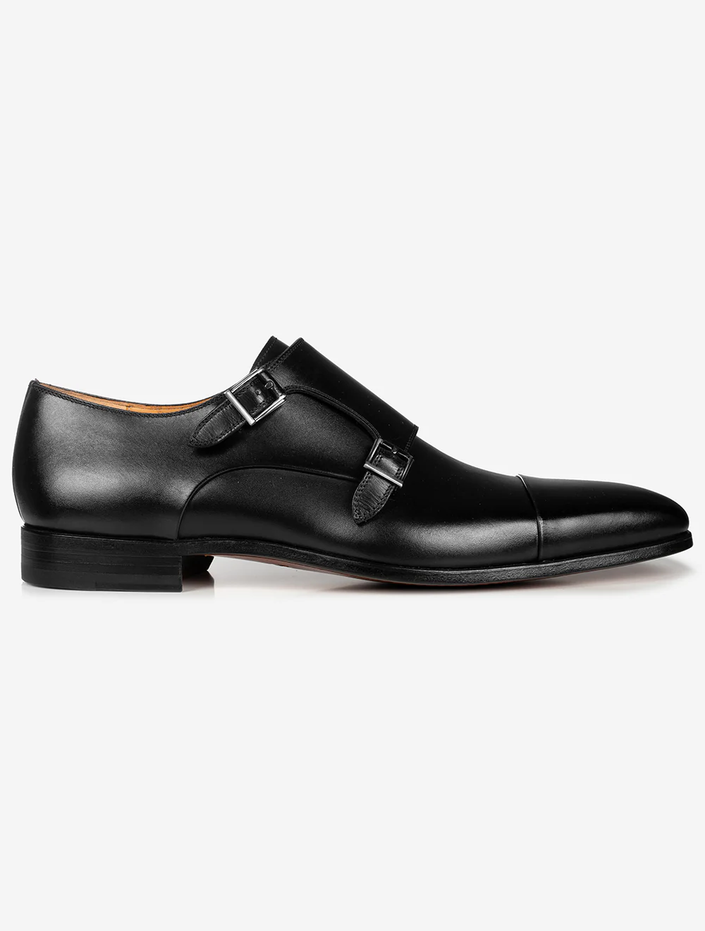 Double Monk Shoe Black - Image 3