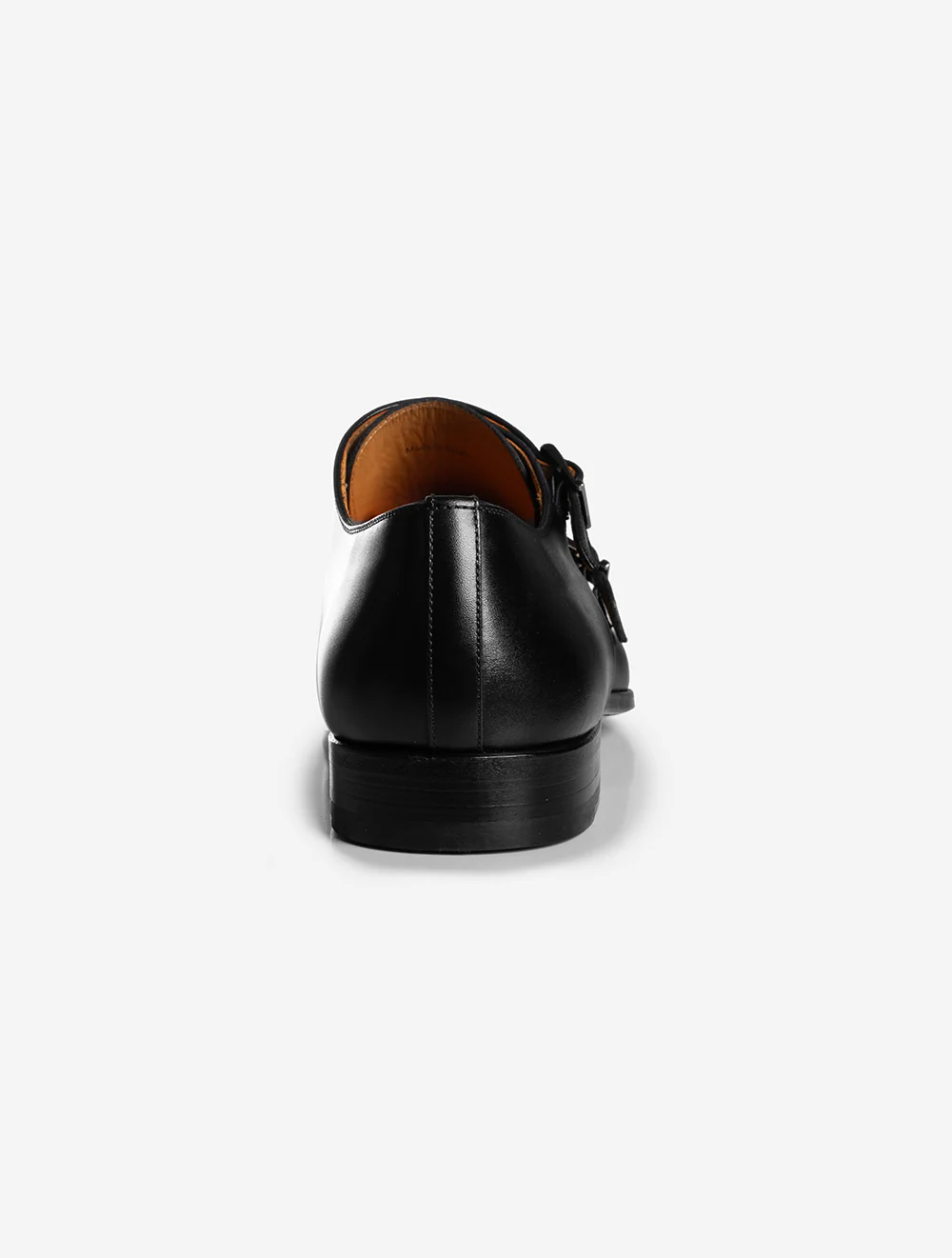 Double Monk Shoe Black - Image 4