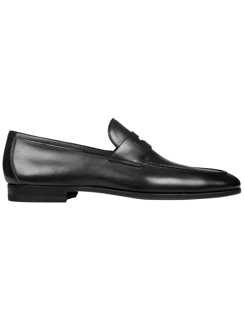 Leather Slip On Shoes Black - Image 3
