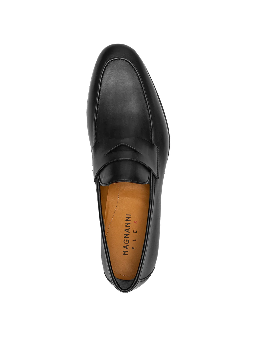 Leather Slip On Shoes Black - Image 5