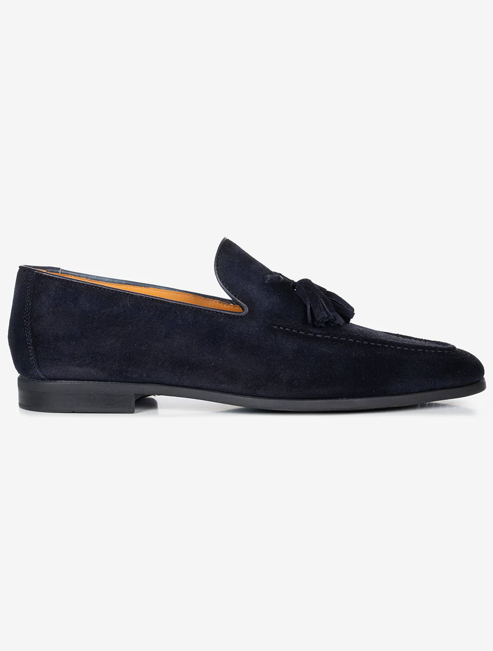 Tassle Penny Loafer Suede Navy - Image 3