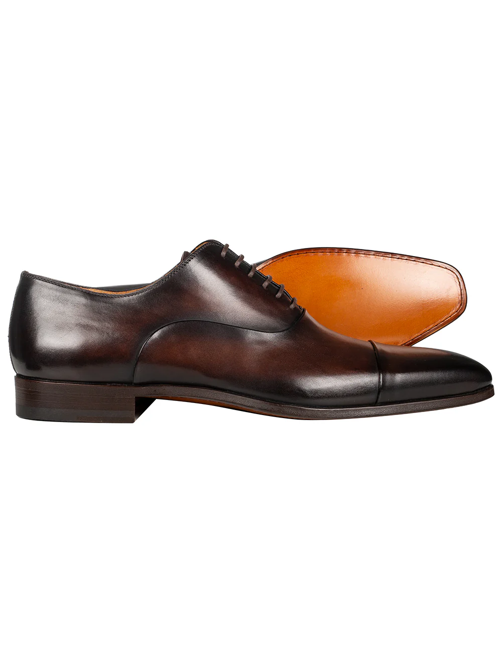 Toe Cap Shoe Marron - Image 7