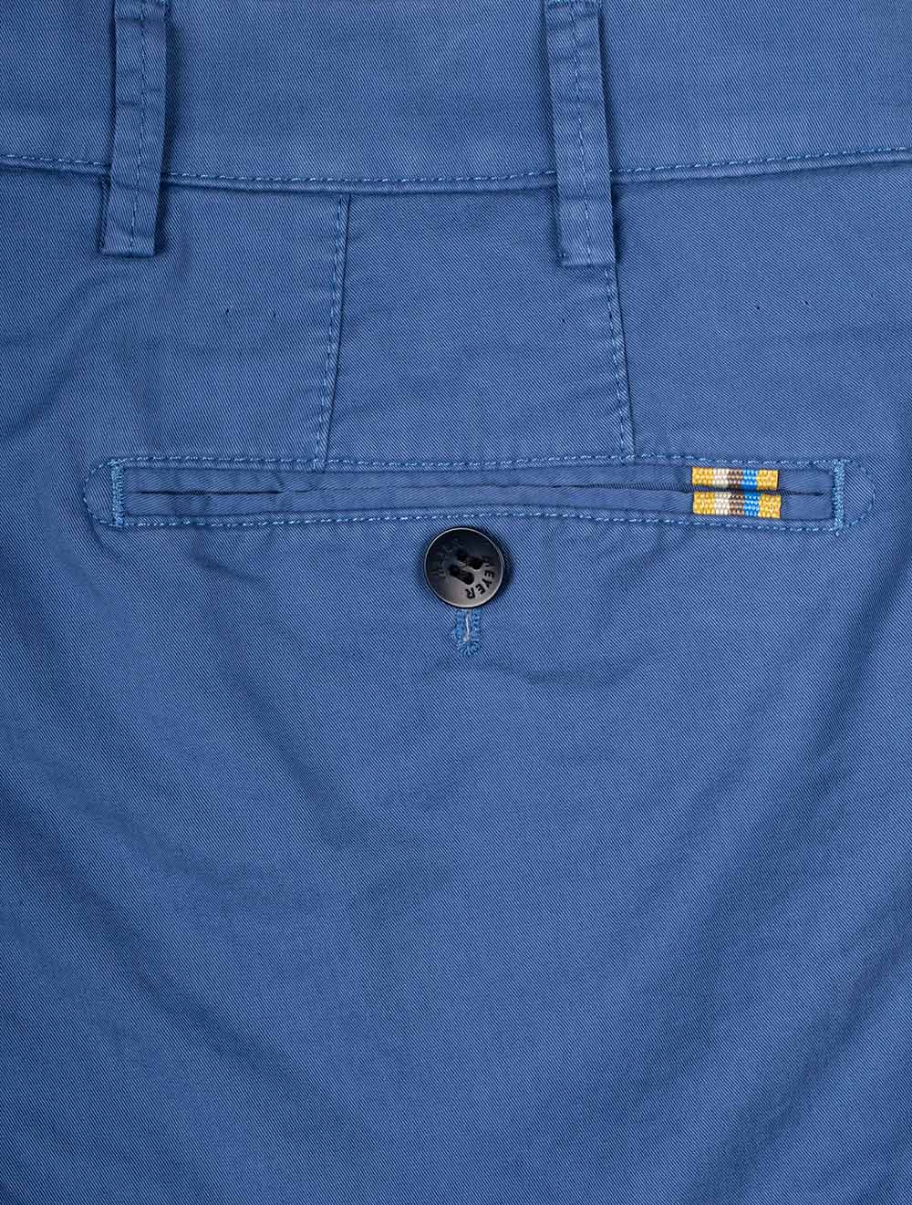 Meyer B-Palma Cotton Shorts Blue - Image 4
