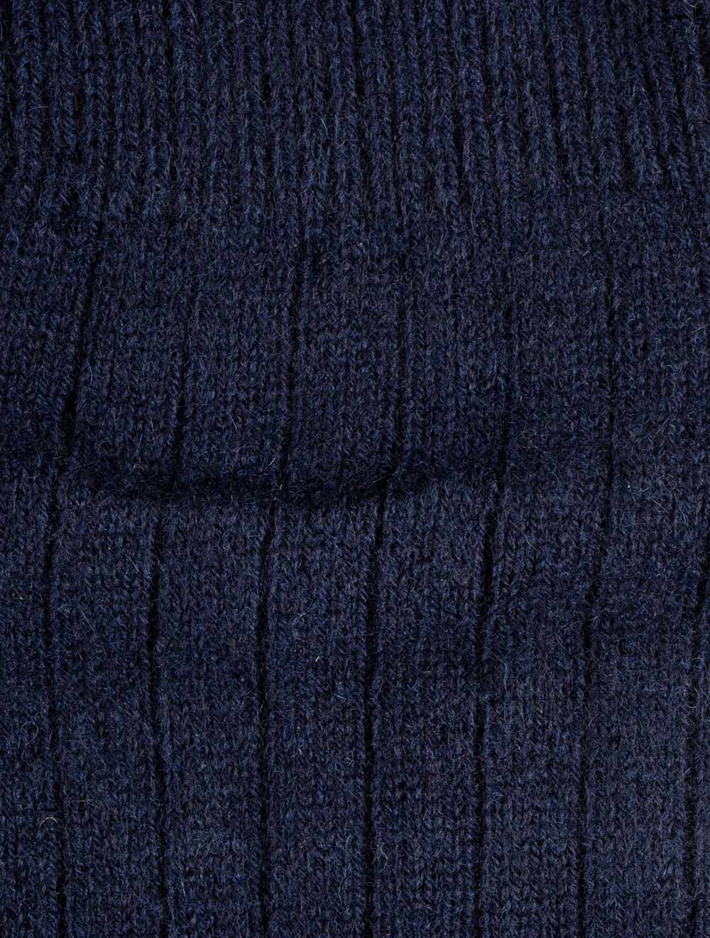 2 Pack Cashmere Sock Navy - Image 5