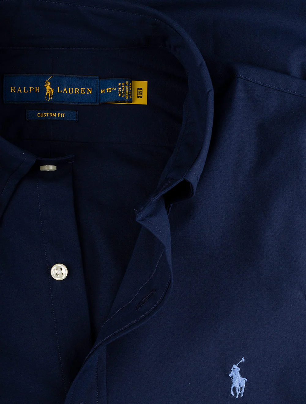 Plain Navy B/d Shirt Navy - Image 4