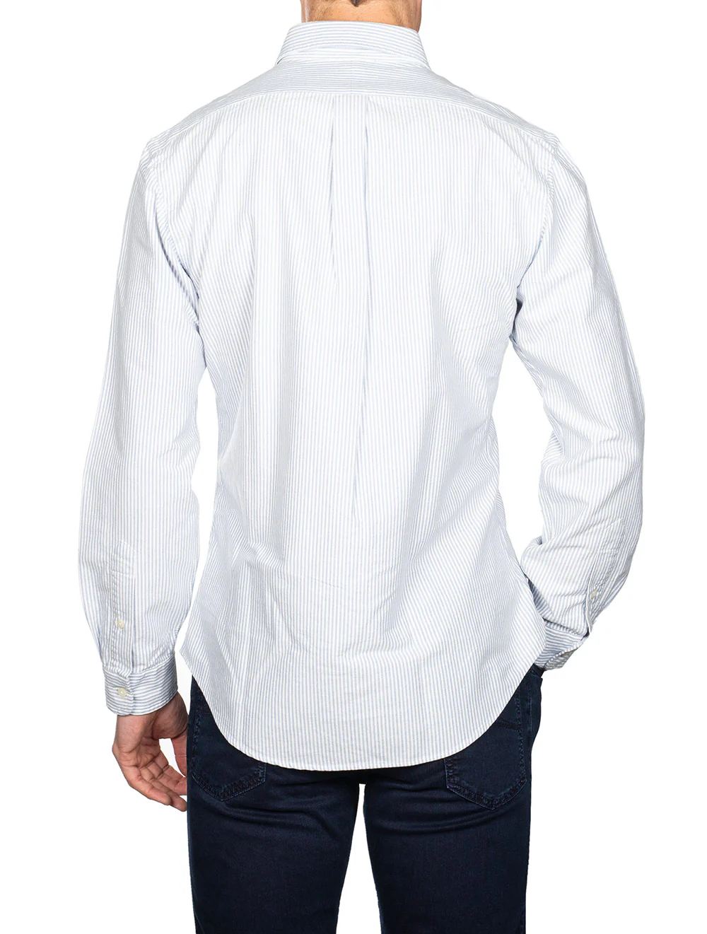 Stripe B/d Shirt Blue - Image 3