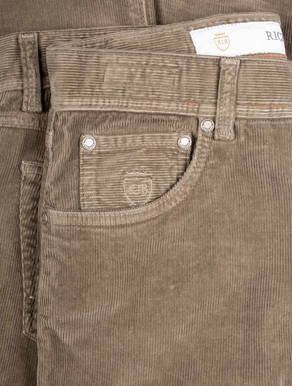 Luxury Cotton Cashmere Cord Beige - Image 5