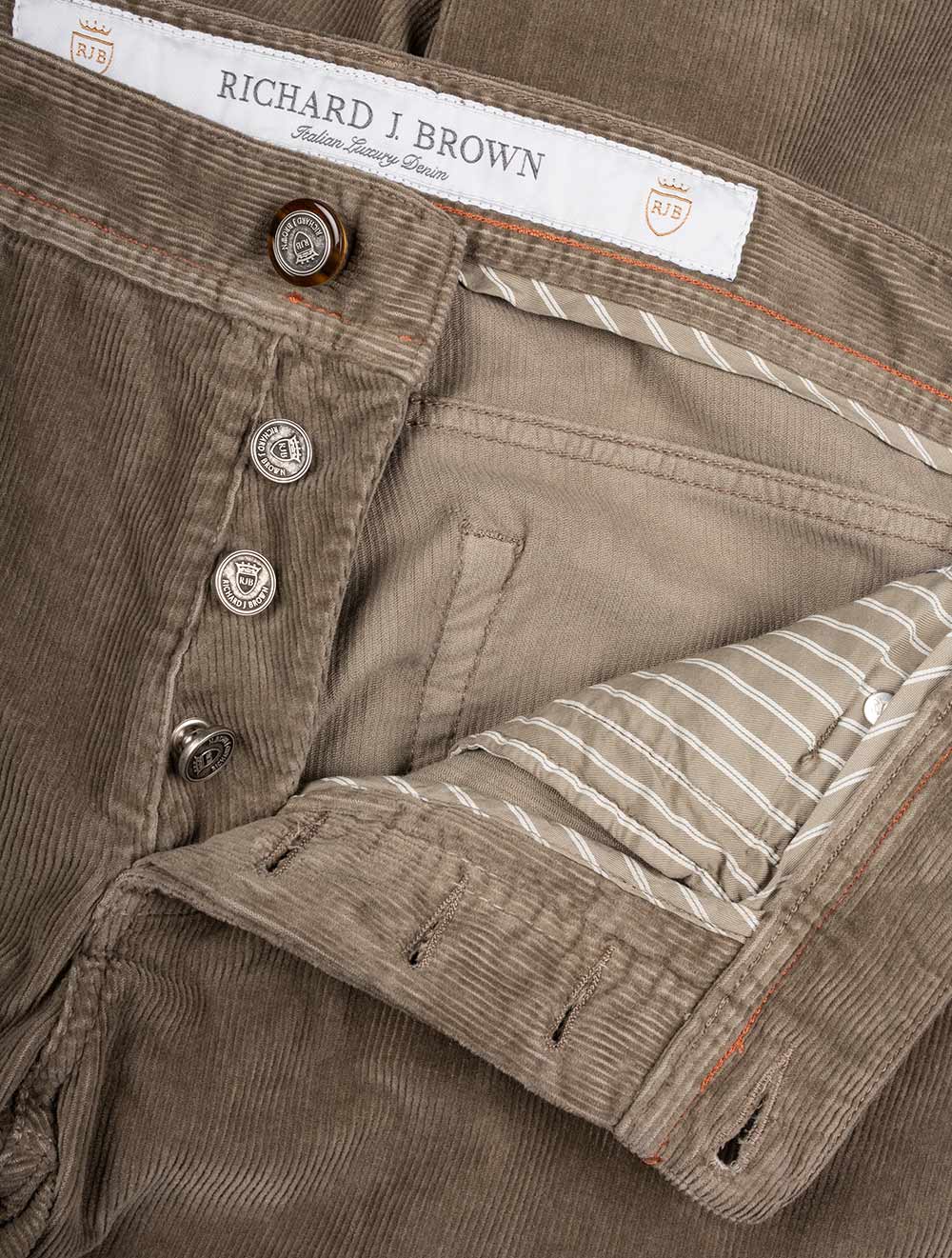 Luxury Cotton Cashmere Cord Beige - Image 6