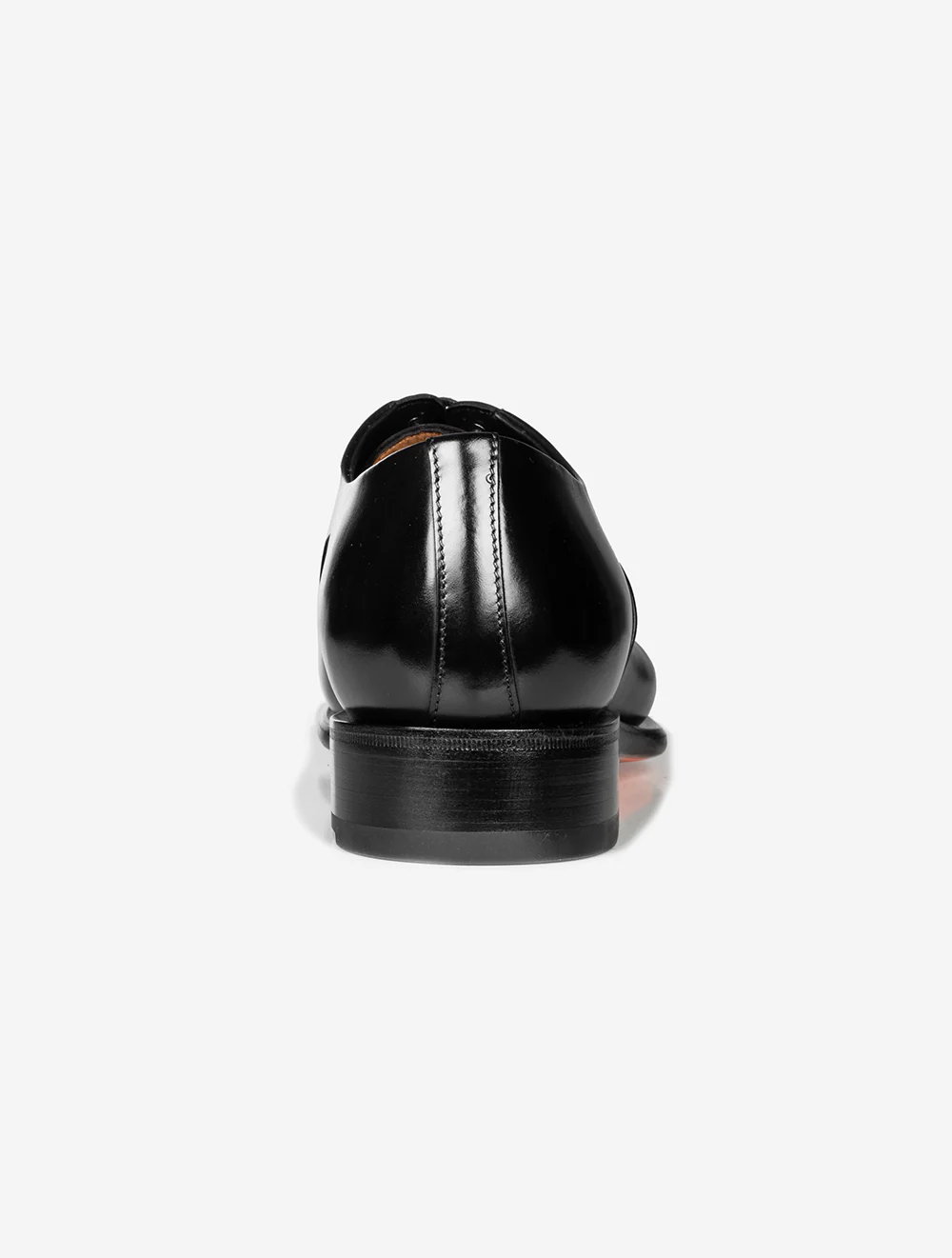 Oxford Toe Cap Shoe Black - Image 4