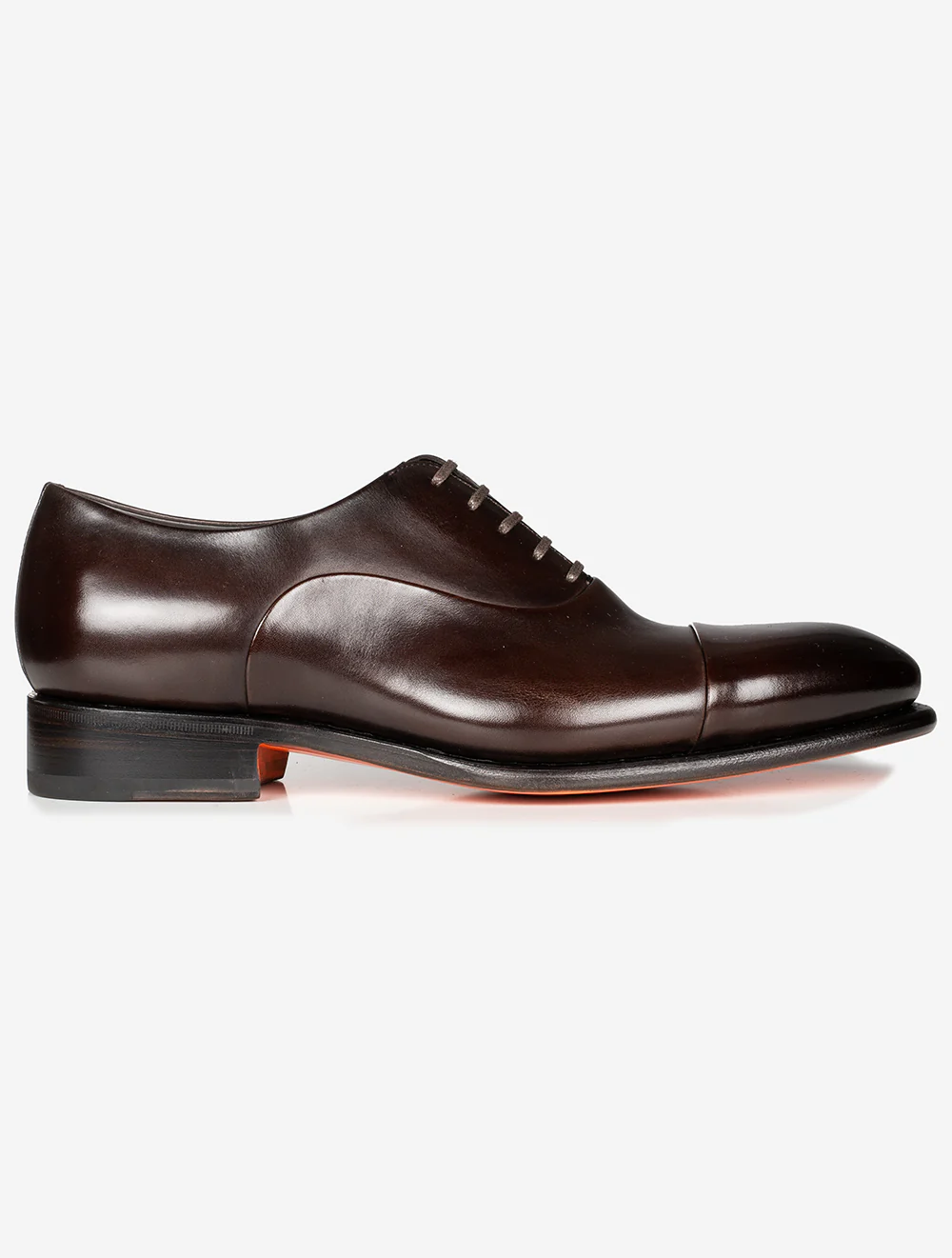 Oxford Toe Cap Shoe Brown - Image 3
