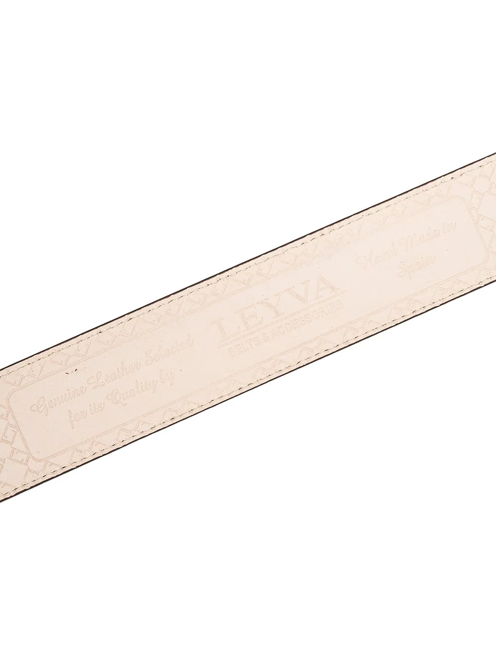 Smooth Leather Belt Multi - Image 3