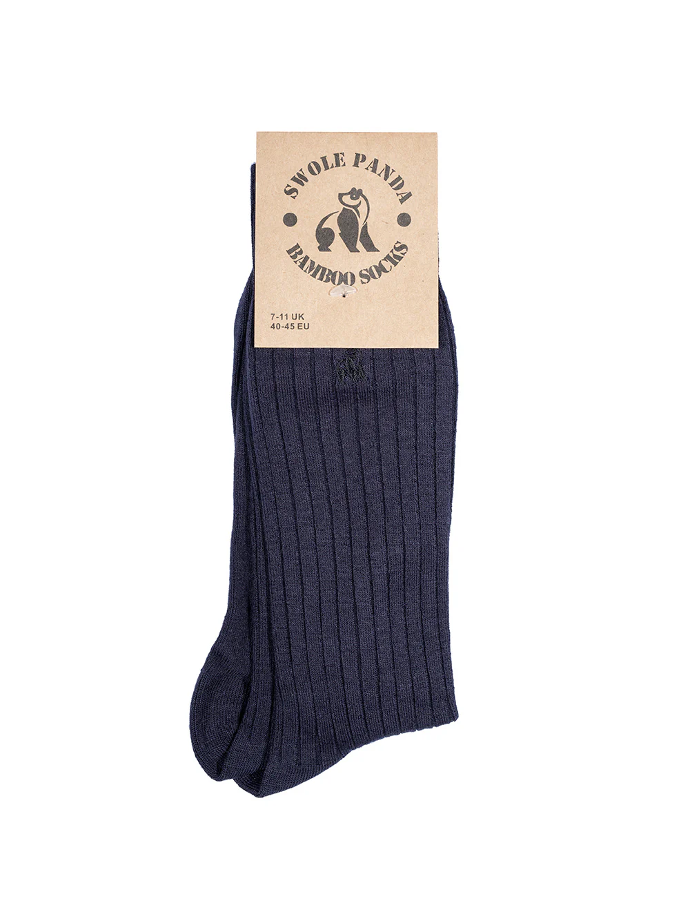 SWOLE PANDA Navy Socks - Image 3