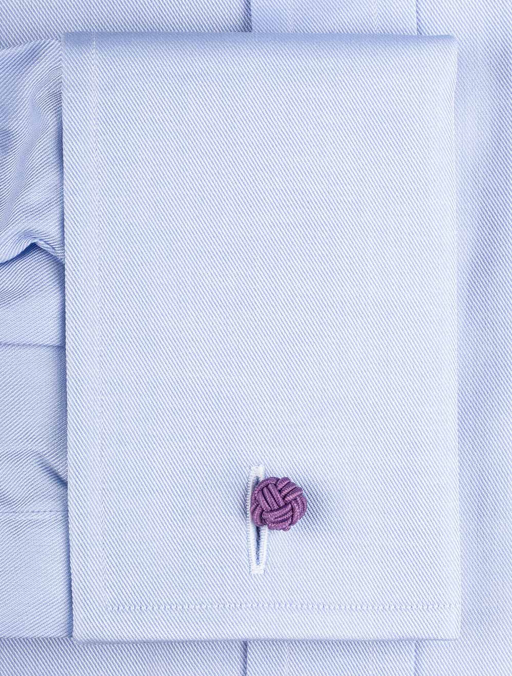 Superslim Double Cuff Shirt - Blue - Image 4