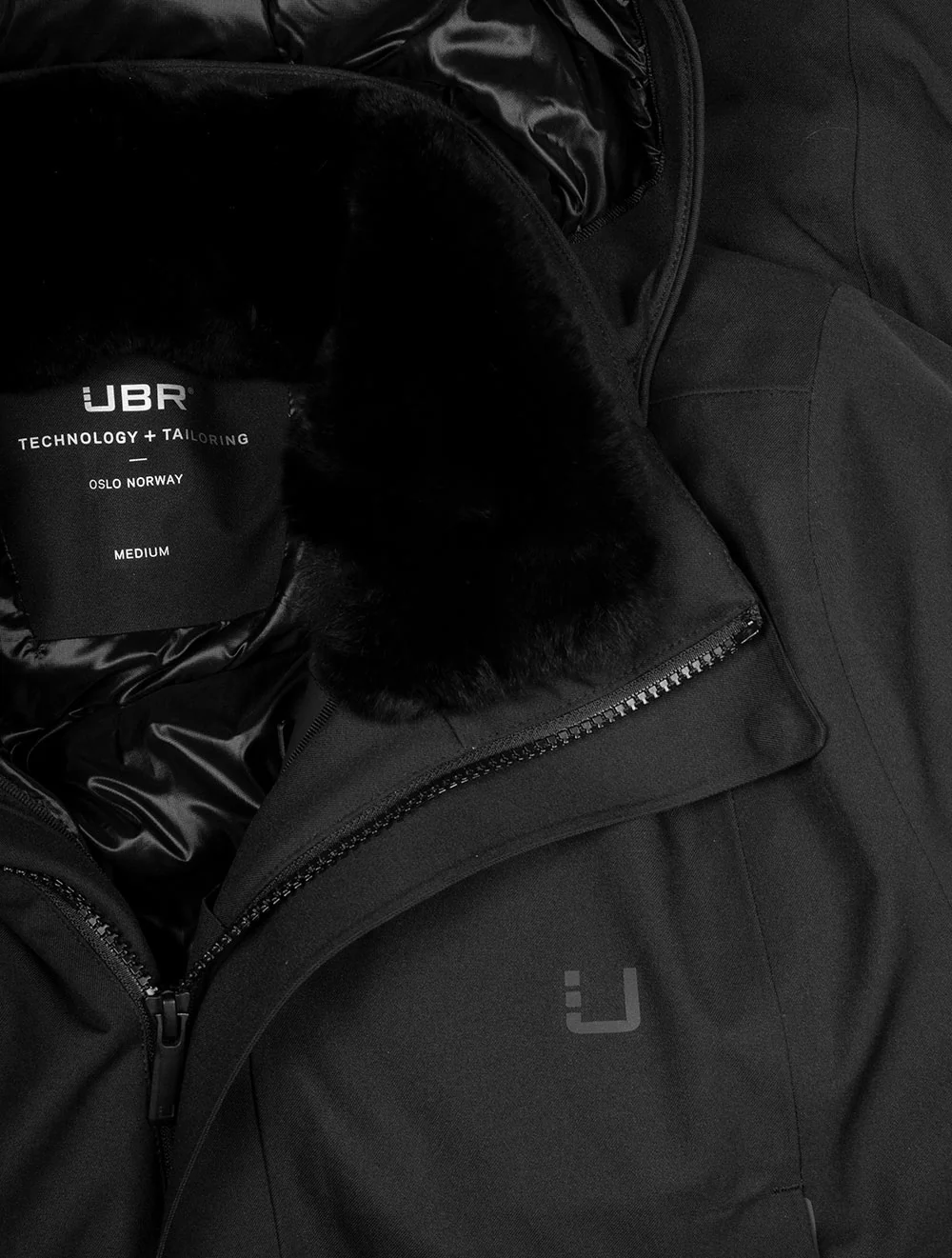 Redox Down Parka Black - Image 4