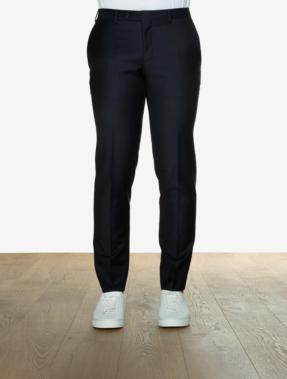 Wool Formal Trousers Navy - Image 3